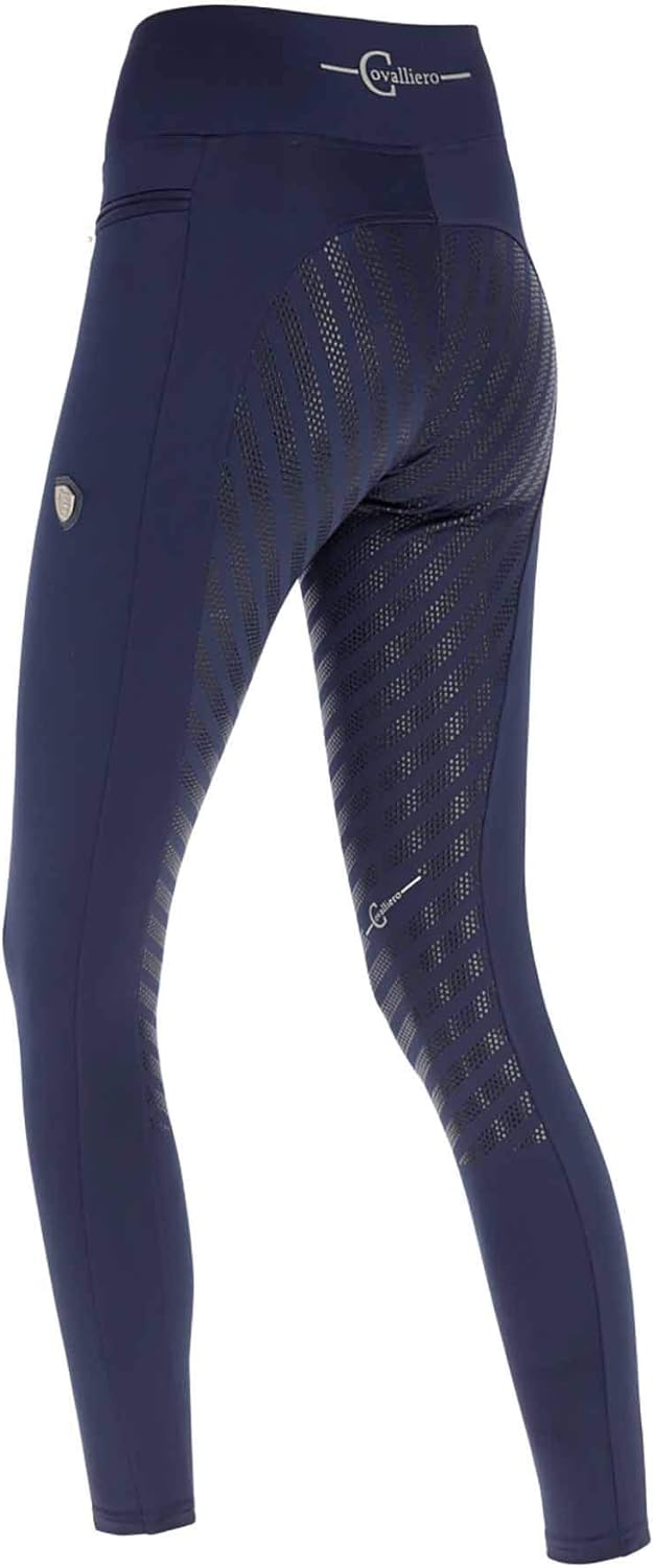 Covalliero Kerbl Reitleggings Coldana - Riding Tight, Vollbesatz, 128-170 32-46 44-46 Dunkelblau, 44