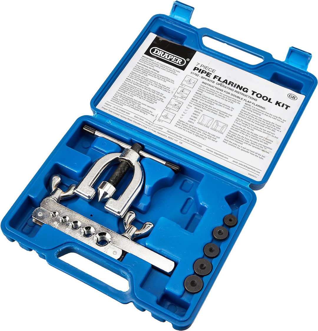 Draper 51762 TE038 Bördelgerät, Kit