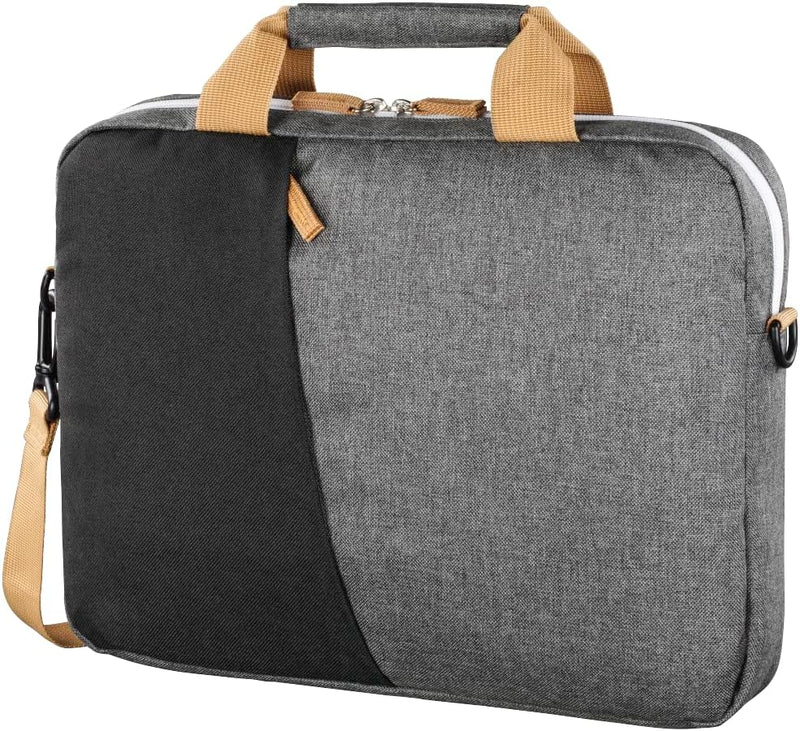 Hama Laptoptasche Florenz, bis zu 36 cm (14,1 Zoll), schwarz/grau