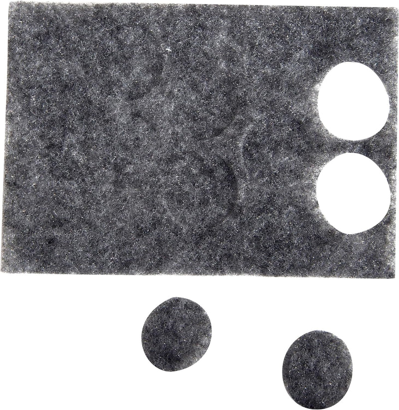 Rycote 065105 Undercover und stickier für Lavalier Mikrofon – Grau (100 Stück)