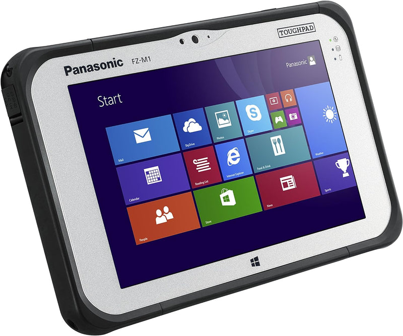 Panasonic Toughpad FZ-M1 128 GB 4 G Schwarz, Silber – Tablets (Mini-Tablet, IEEE 802.11 ac, Windows,