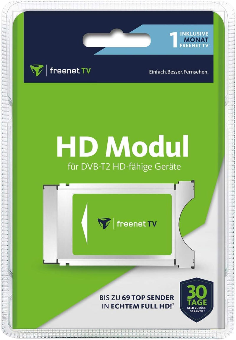freenet TV HD Modul inkl. 1 Monat freenet TV für Antenne (DVB-T2 HD) inkl. 1 Monat freenet TV Single