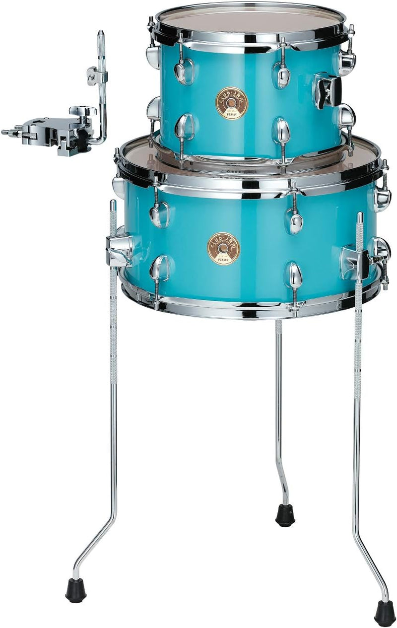 Tama Add-On Kit für Club-Jam Mini - 10" x 7 "Tom Tom/14" x 7" Floor Tom/Single Tom Halterung - Aqua