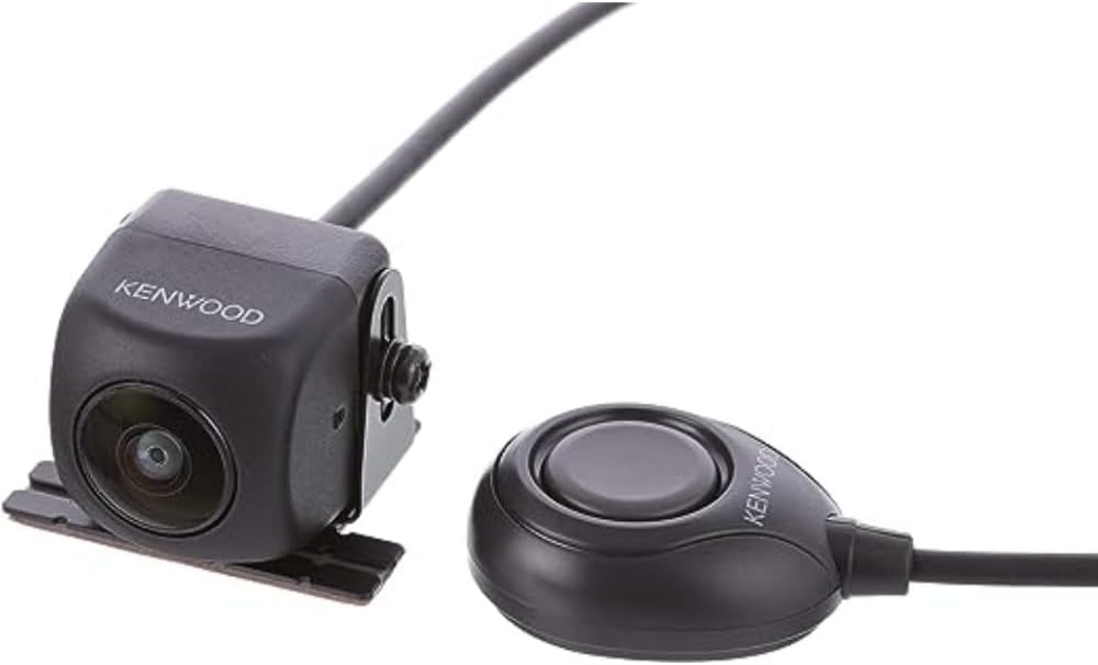 Kenwood CMOS-320 universelle Multiview-Kamera (CMOS-Sensor) für Front und Heckeinbau schwarz