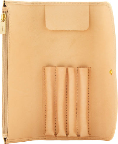 BREE Damen J 61, Nature, Pencil Case Large Taschenorganizer Beige (Nature)