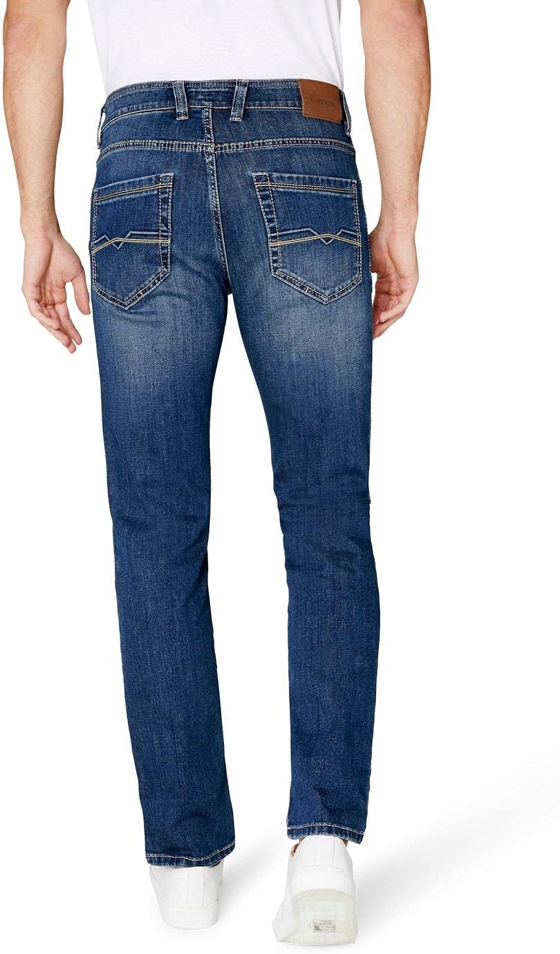 Atelier GARDEUR Herren Batu Comfort Stretch Jeans, Indigo 67, 33W / 32L