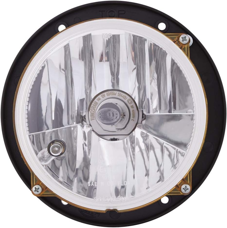HELLA - Halogen/FF-Hauptscheinwerfer - M133 - 12V - Referenzzahl: 12.5 - Einbau - Stecker: Flachstec