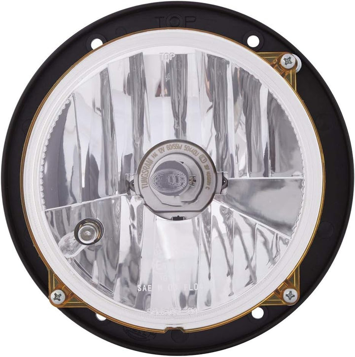HELLA - Halogen/FF-Hauptscheinwerfer - M133 - 12V - Referenzzahl: 12.5 - Einbau - Stecker: Flachstec