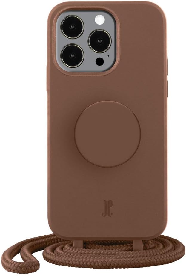 PopSockets x Just Elegance iPhone Hülle - Necklace Case - Handyhülle kompatibel mit iPhone 14 Pro Ma