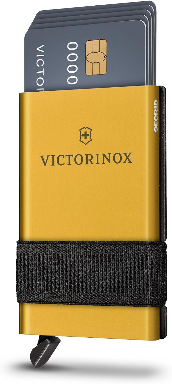 VICTORINOX Smart Card Wallet, 2 in 1 Portemonnaie mit Multitool, 10 Funktionen, Swiss Made, Kartenet