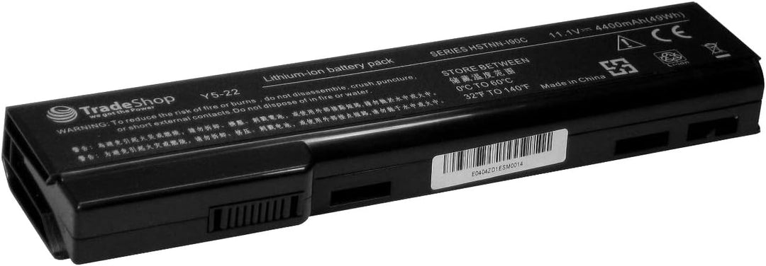 Trade-Shop AKKU für HP EliteBook Elite Book 8460p 8460w 8470p 8560p 8570p HP ProBook Pro Book 6360b
