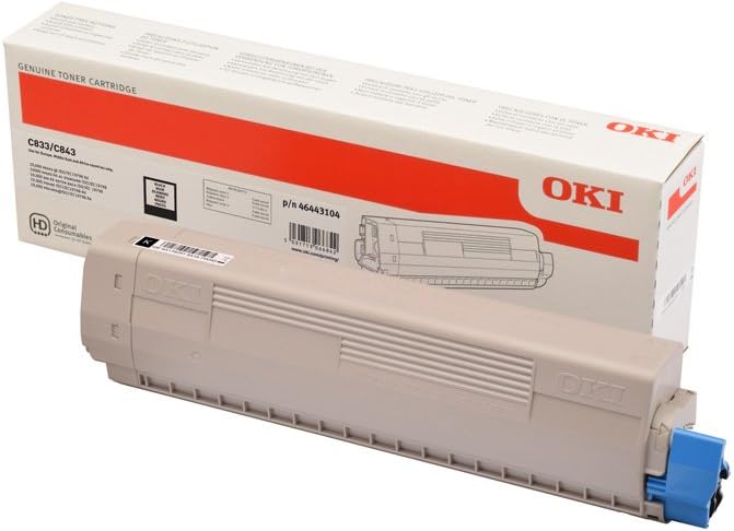 OKI TONER Schwarz C833/843 10K