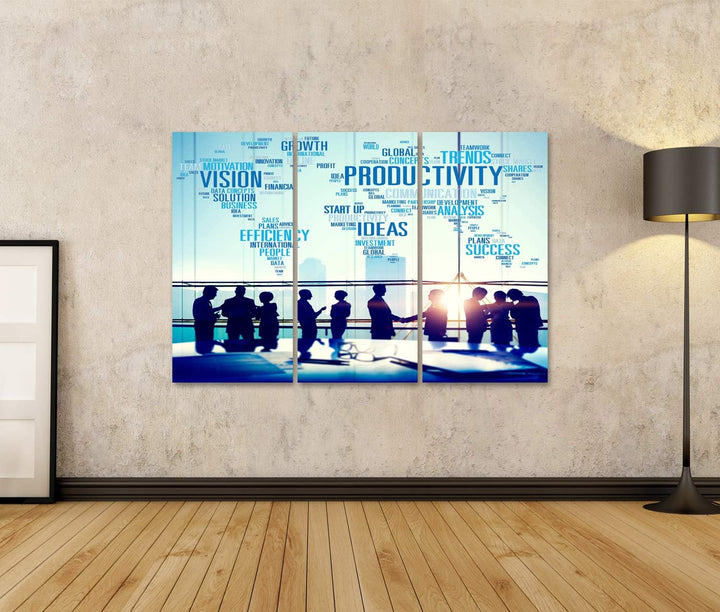 islandburner Bild auf Leinwand Productivity Sicht Idea Effizienzsteigerung Success Lösungskonzept Wa