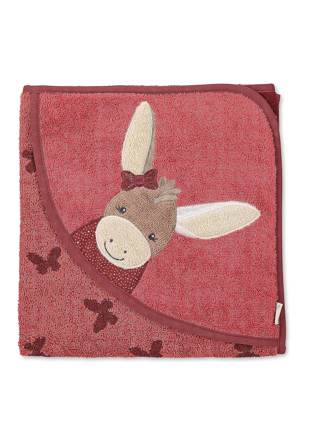 Sterntaler Kapuzenbadetuch 100x100 Emmily Schmetterlinge & Spiel-Waschhandschuh Emmily Bundle mit Sp