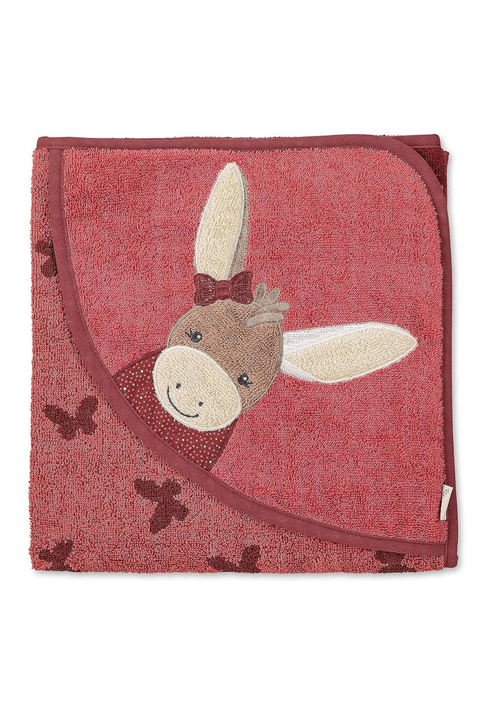 Sterntaler Kapuzenbadetuch 100x100 Emmily Schmetterlinge & Spiel-Waschhandschuh Emmily Bundle mit Sp