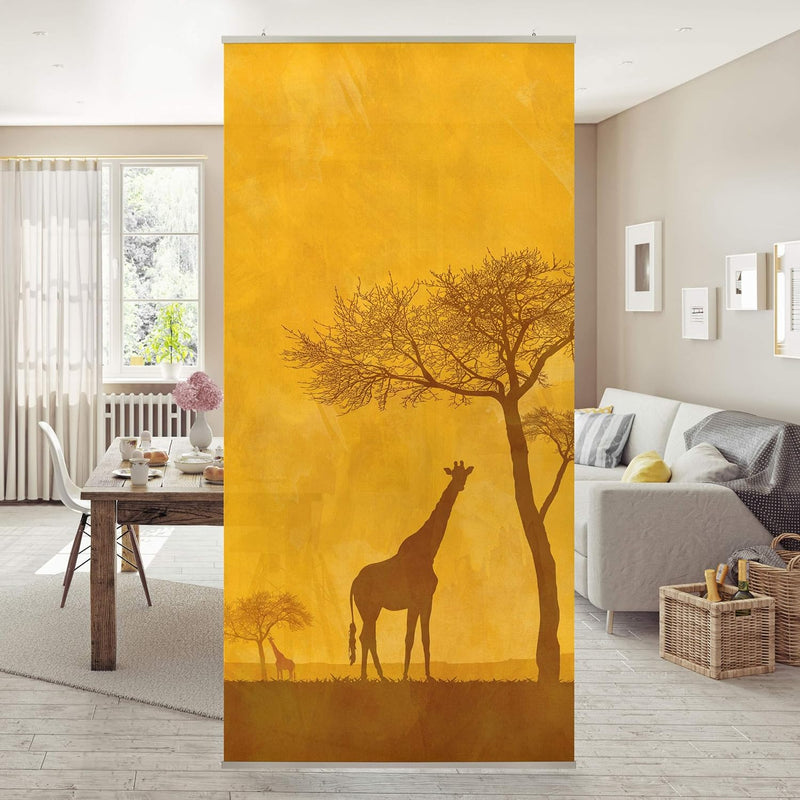 Bilderwelten Raumteiler Amazing Kenya 250x120cm ohne Halterung 250x120cm without hanger, 250x120cm w