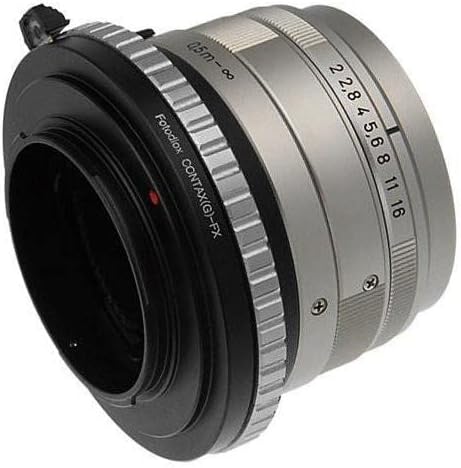 Fotodiox Lens Mount Adapter Compatible with Select Contax G Lenses on Fujifilm X-Mount Cameras Conta