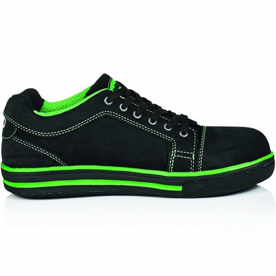 ruNNex Sicherheitsschuh S3 "5344" SportStar Leichter Arbeitsschuh mit Alukappe im Sneaker Chuck Look