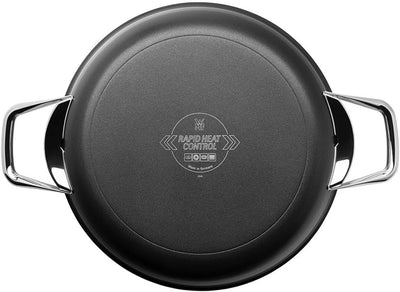 WMF Steak Profi Servier-Schmorpfanne Induktion 24 cm, Steakpfanne ideal für scharfes Anbraten, Mehrs