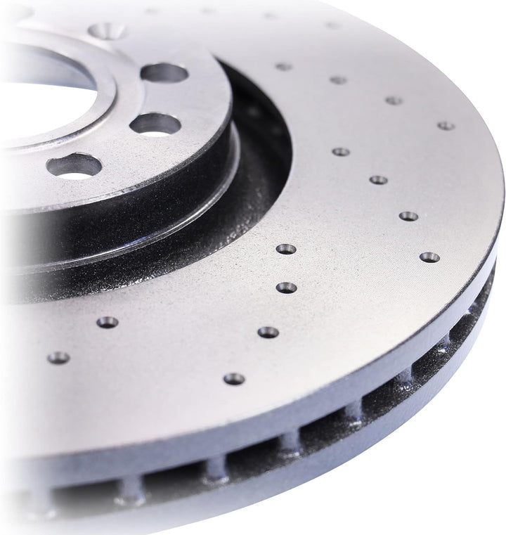 BREMBO Coated Disc Line Bremsenset Vorderachse inkl. Gelochte Sport-Bremsscheiben Vorne Ø 320 mm Bel