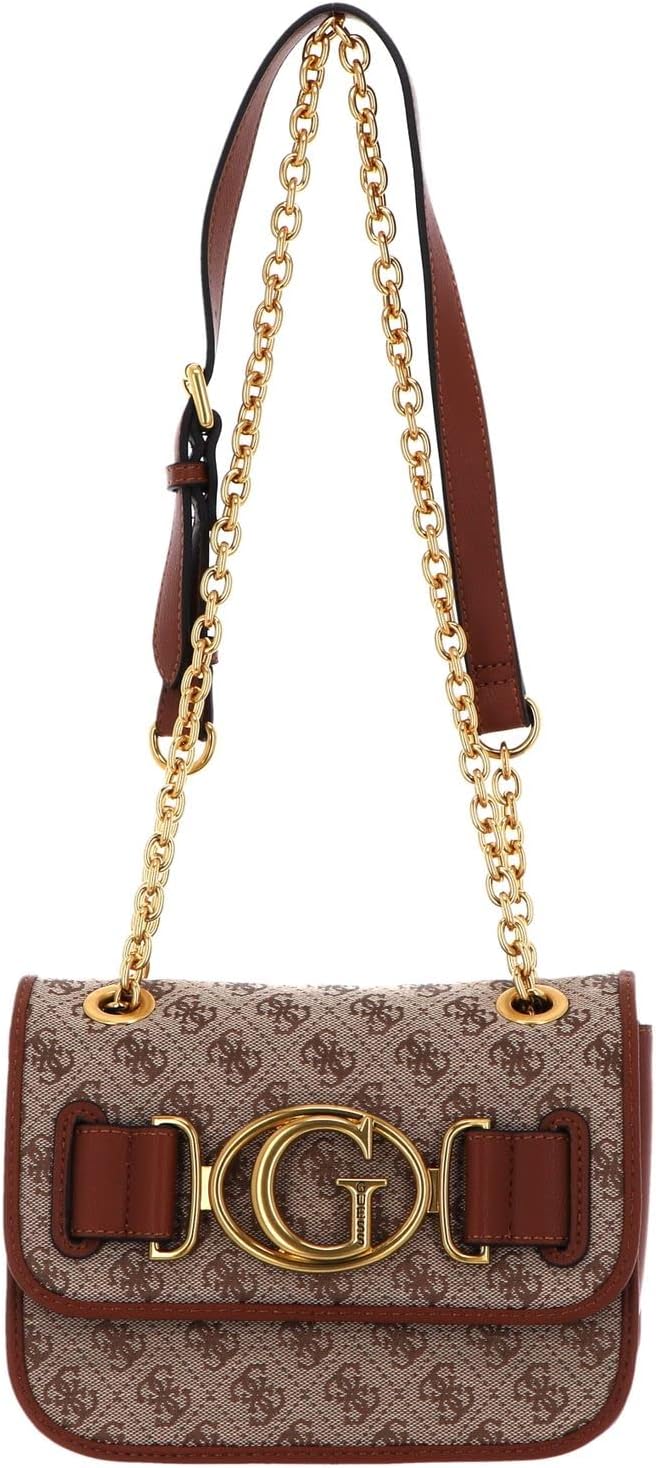 GUESS AILEEN CROSSBODY FLAP, cognac(cogcognac), Gr. N