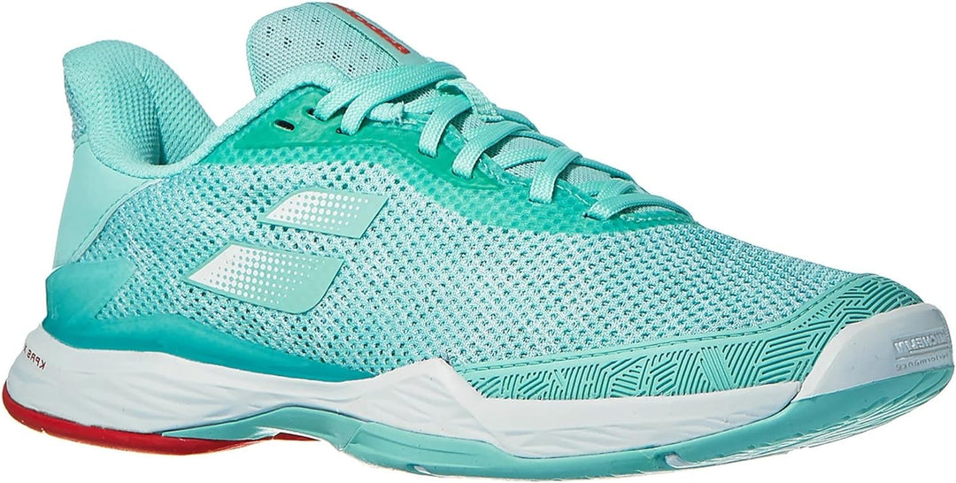 Babolat Damen Jet Tere Clay Tennisschuhe Schlagerde Mint - Weiss blau 37, blau 37