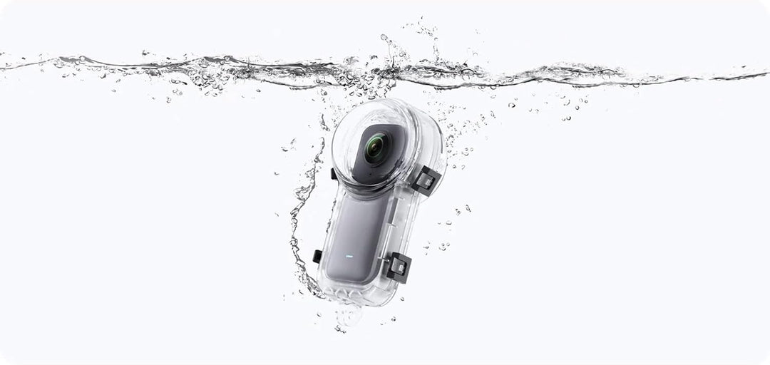 LICHIFIT Unsichtbare Tauchhülle für Insta360 X3 – wasserdicht bis 50 m (164 ft), transparente Schutz