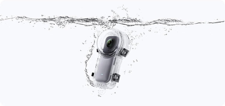 LICHIFIT Unsichtbare Tauchhülle für Insta360 X3 – wasserdicht bis 50 m (164 ft), transparente Schutz