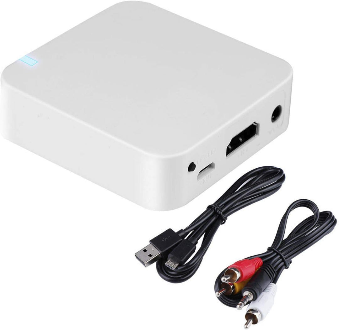 Wireless Smart Auto WiFi Display Box AV + HDMI Bildschirm Mirror Box Airplay unterstützt Handy,Lapto