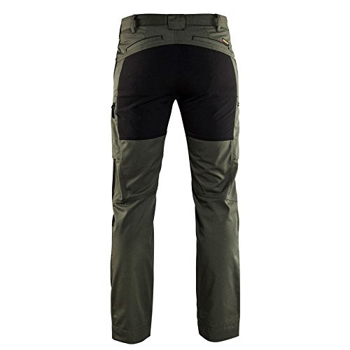 Blåkläder 14591845 Diensthose Stretch, Armee-Grün / Schwarz, C44 Army Green / Black 44, Army Green /