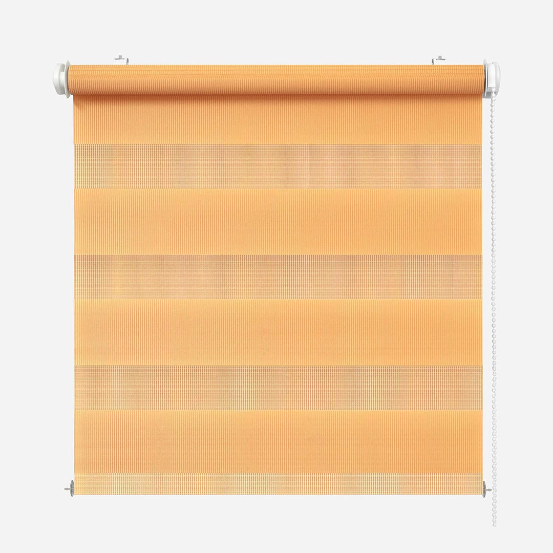Rikmani Doppelrollo Fensterrollo ARD Duo-Rollo Klemmfixierung Zebrarollo Seitenzugrollo ohne Bohren,