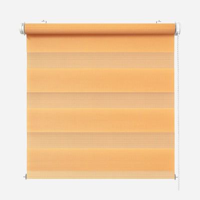 Rikmani Doppelrollo Fensterrollo ARD Duo-Rollo Klemmfixierung Zebrarollo Seitenzugrollo ohne Bohren,