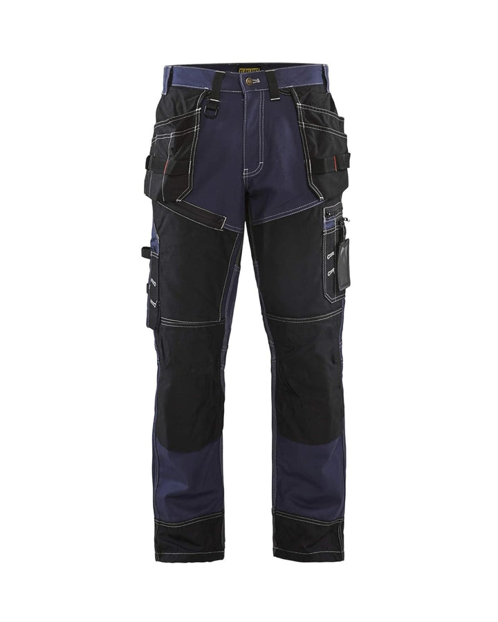 Blåkläder 15001370 Werker Hosen X1500, Dunkelblau, C50 50 Navy Blue / Black, 50 Navy Blue / Black