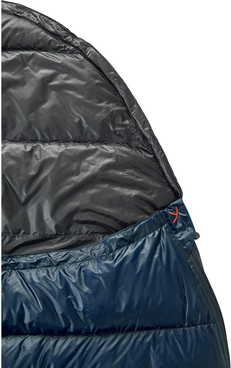 Y by Nordisk Passion One - Ultraleichter Daunenschlafsack, Grösse:L, Seite des Reissverschlusses:lin