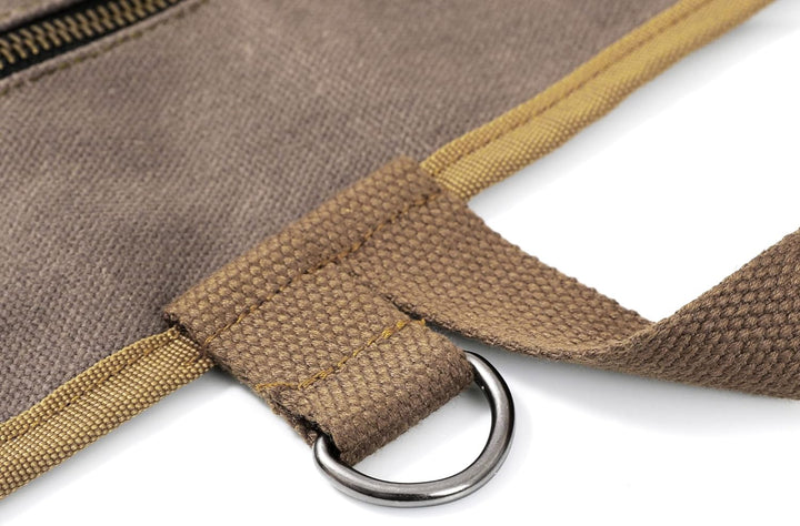Werkzeug-Rolltasche, Werkzeugrolle für Schraubenschlüssel, aus strapazierfähigem16oz gewachstem Sege