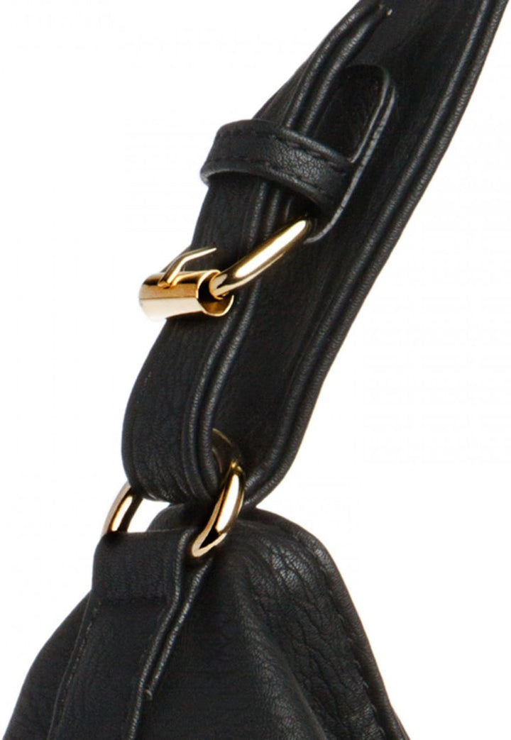 Caspar TS940 Damen Schultertasche Schwarz, Schwarz