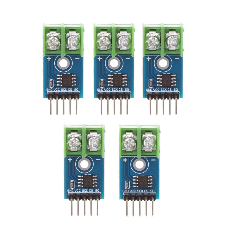 Thermoelement-Temperatursensor-Modul, MAX6675, 5 Stück, 5