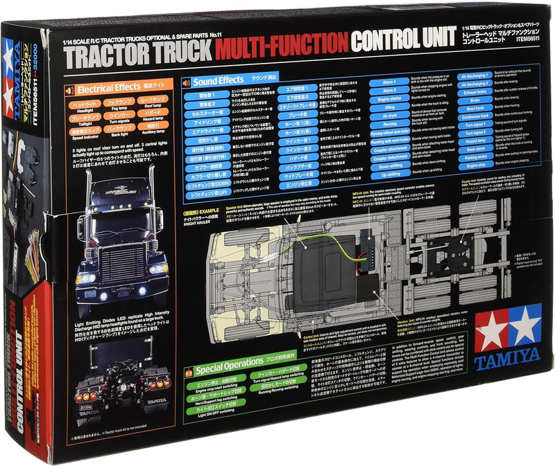 TAMIYA TAM56511 Sound Modul - Truck Multifunktionseinheit, Gelb