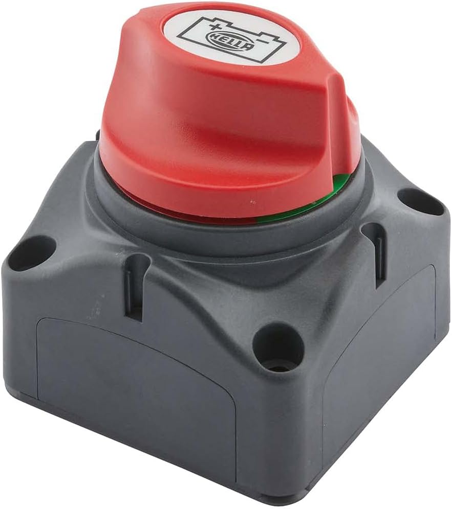 HELLA 6EK 998 540-001 Hauptschalter, Batterie