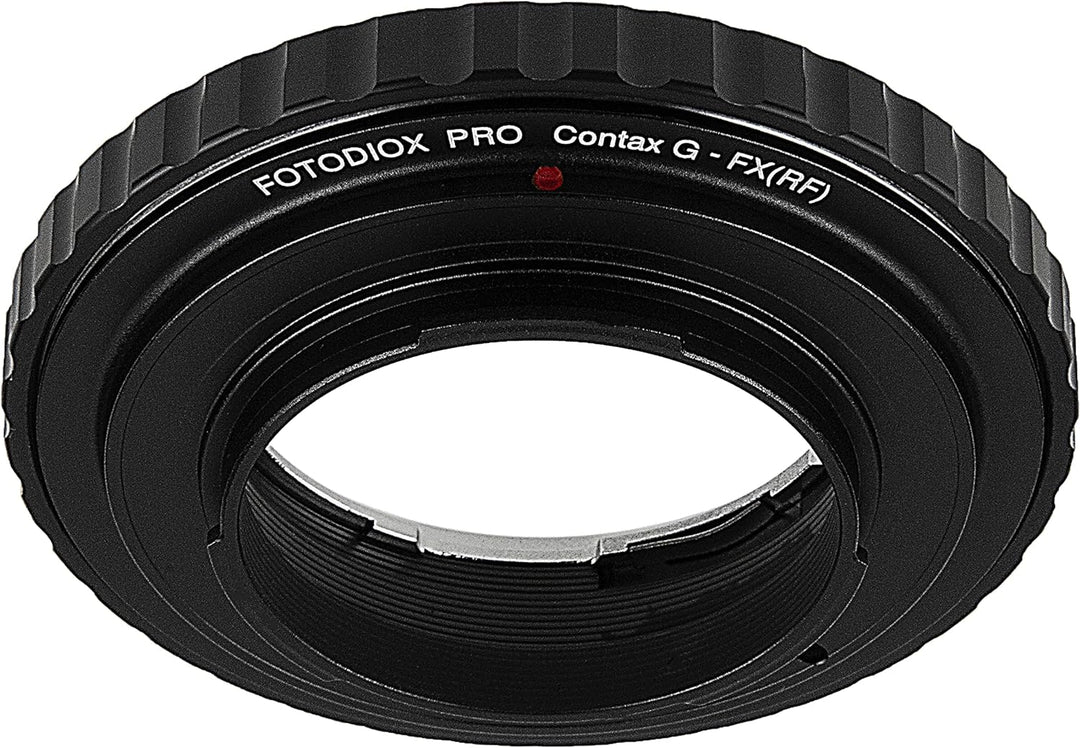 Fotodiox Pro Lens Mount Adapter Compatible with Select Contax G Lenses on Fujifilm X-Mount Cameras C