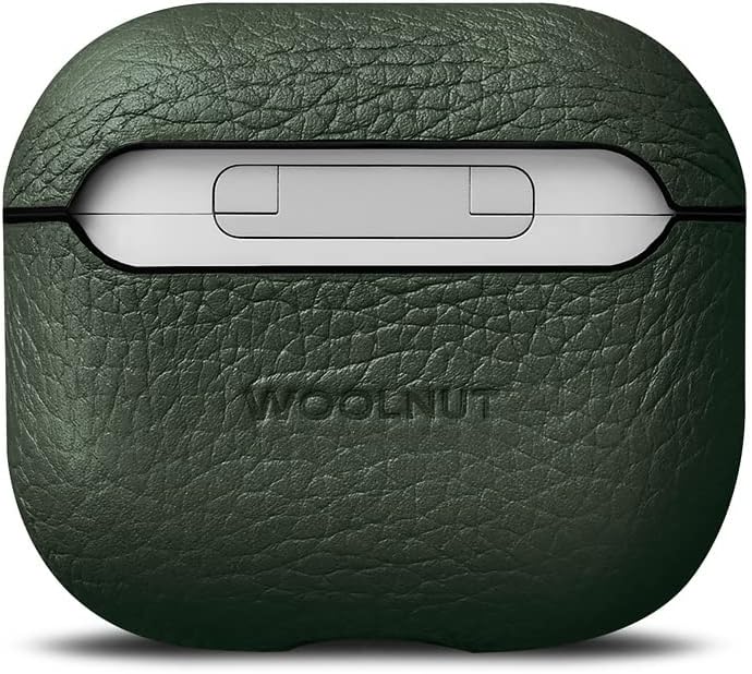 Woolnut Leder Hülle Case für AirPods 3. Gen - Grün, Grün