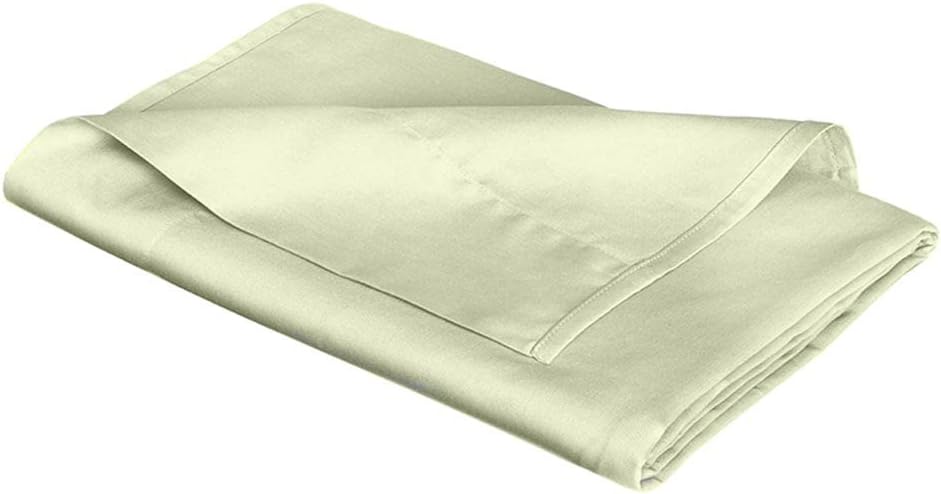 fleuresse L Uni-Colours-Bettlaken, Mako-Satin, Lindgrün, 270 x 260