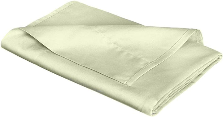 fleuresse L Uni-Colours-Bettlaken, Mako-Satin, Lindgrün, 270 x 260