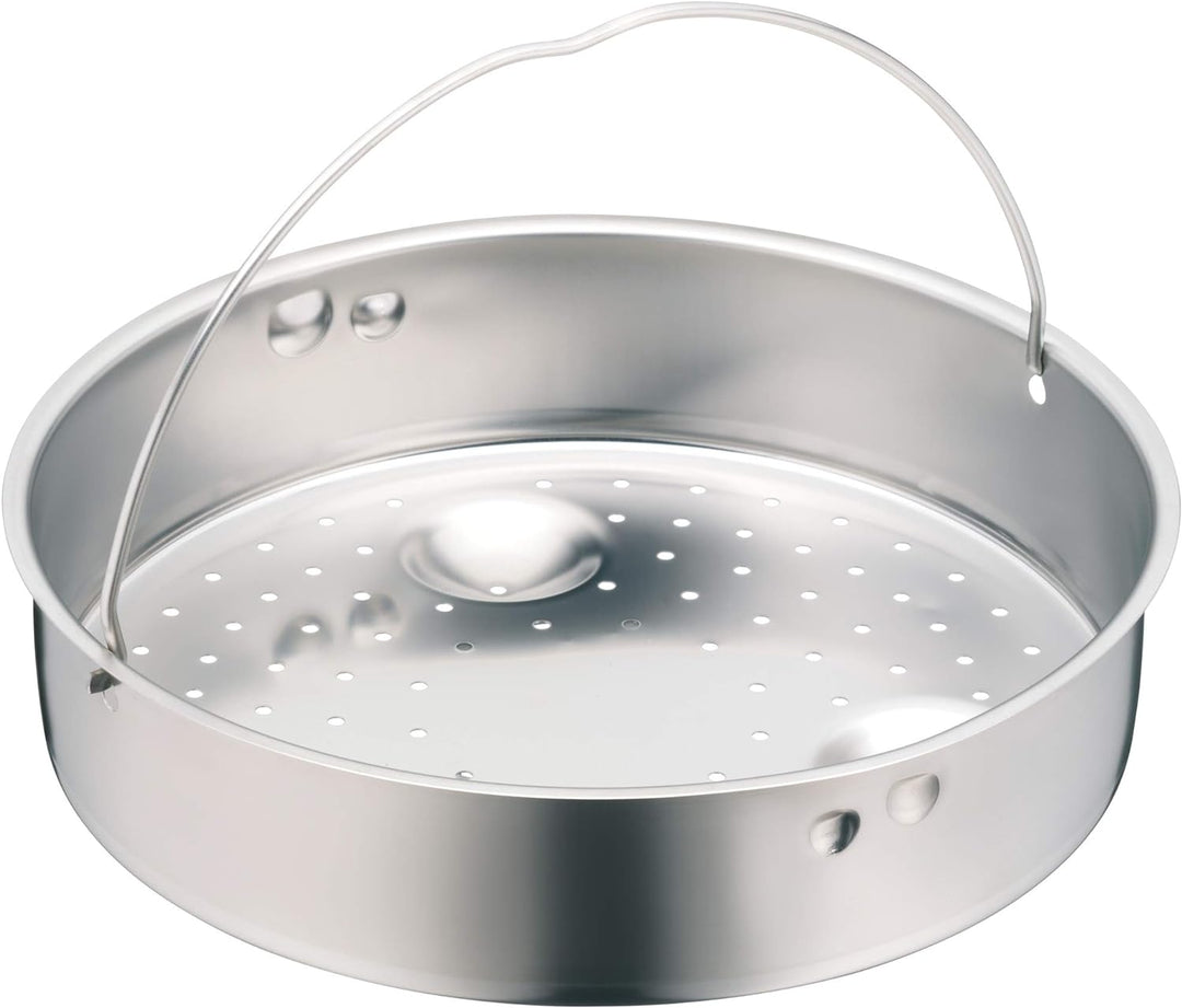 WMF Schnellkochtopf-Zubehör, Dampfer-Einsatz gelocht, 5,8 cm, für Schnellkochtöpfe 3,0-8,5l, Cromarg