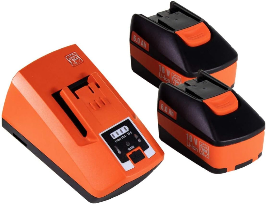 Fein 92604314010 Akku Starter Set, Orange