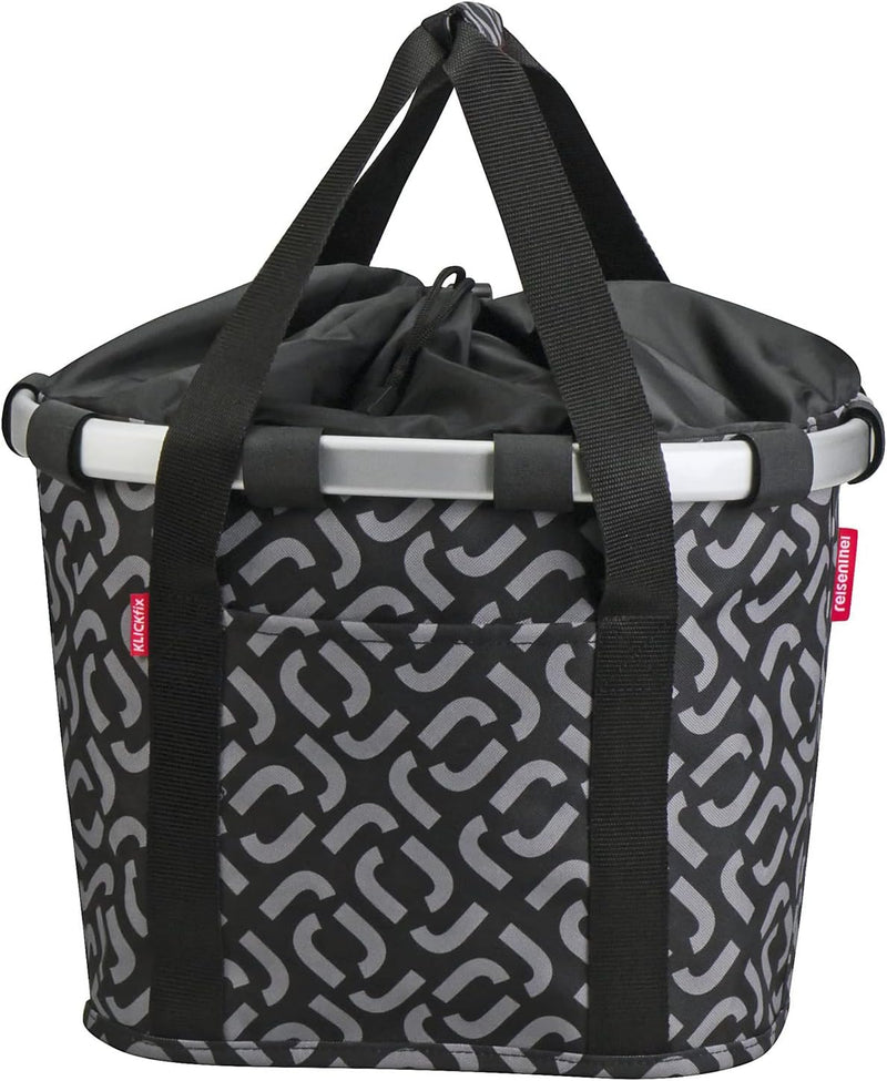KlickFix Asista Teile fürs Rad klick-fix 0263DO Unisex-Adult FunBag Stuurtas 35x28x26cm Signature Bl