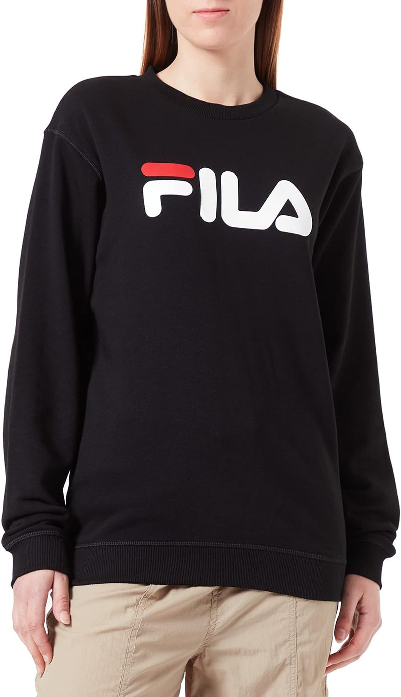 FILA Unisex Barbian Crew Sweatshirt XS Schwarz, XS Schwarz