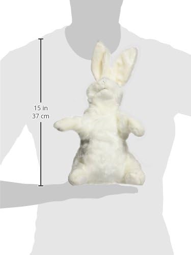 Folkmanis Standing Rabbit Hand Puppet (White)