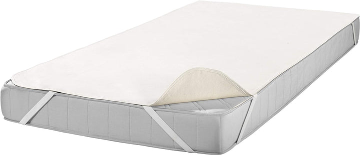 SETEX Kalmuck Matratzenschutz, 180 x 220 cm grosser Matratzenschoner, Eckgummis, 100 % Baumwolle, Cl