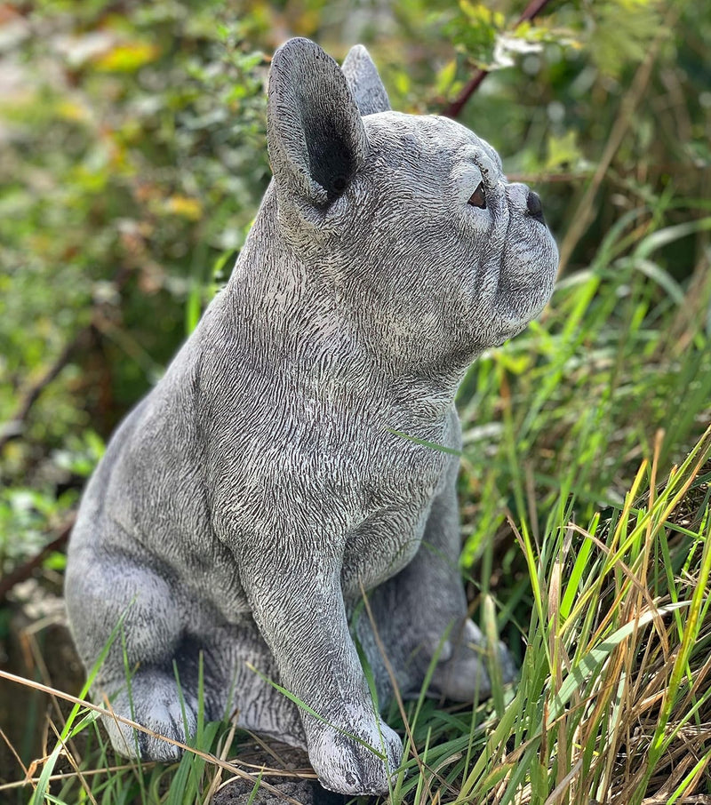 Stone and Style Steinfigur Frenchie Französische Bulldogge frostfest wetterfest